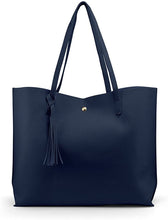 
                        
                          Cargar imagen en el visor de la galería, Oct17 Women Large Tote Bag - Tassels Faux Leather Shoulder Handbags, Fashion Ladies Purses Satchel Messenger Bags
                        
                      