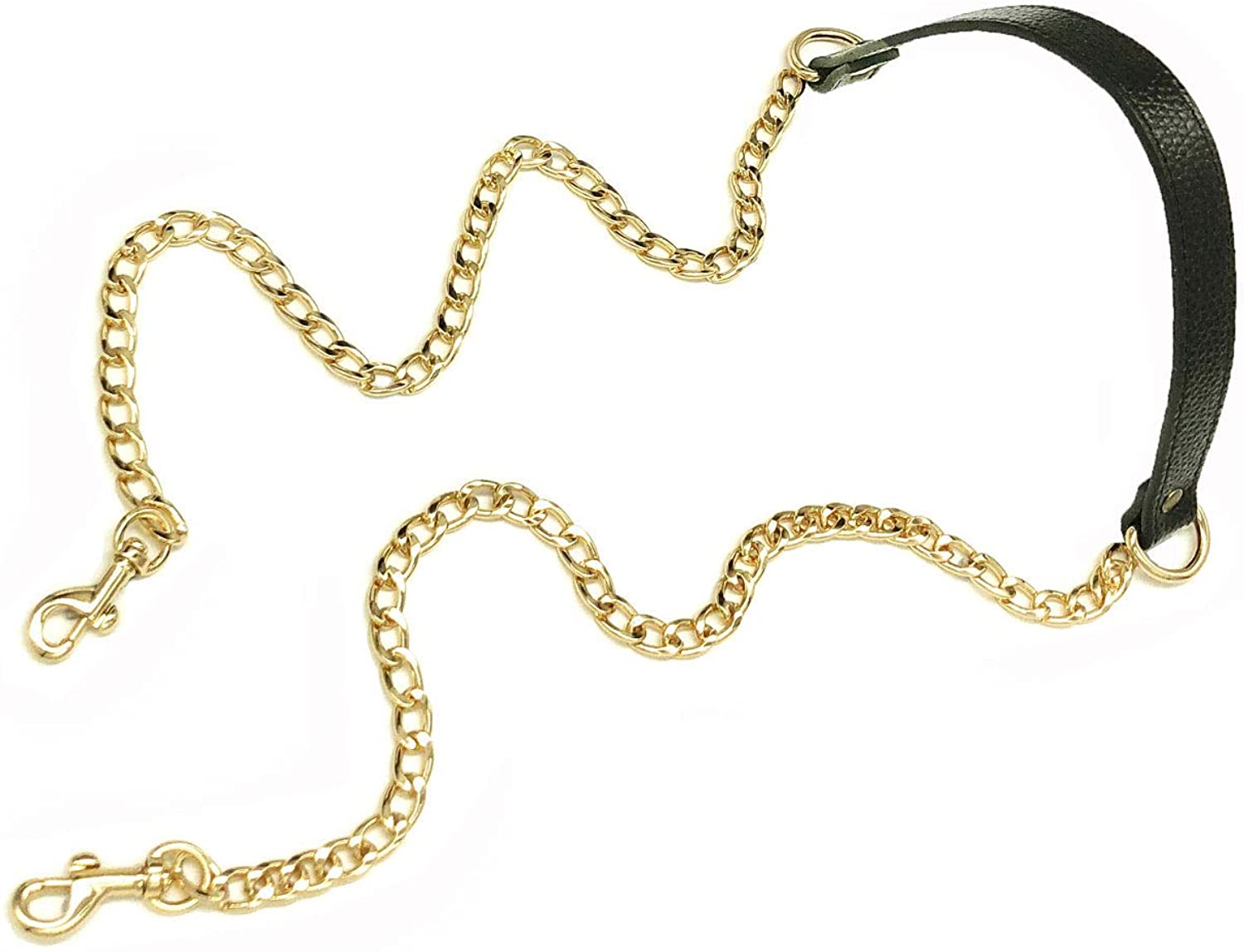 VanEnjoy Replacement Chain & Genuine Leather Shoulder Strap