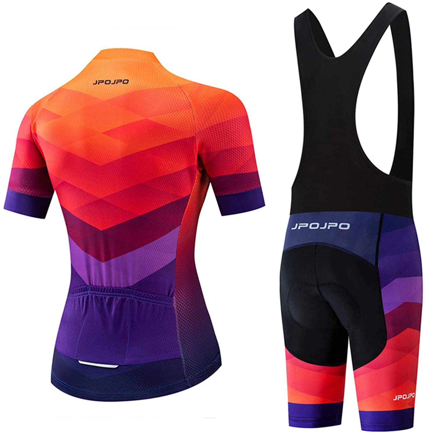 Women's Cycling Clothing Short Sleeve Bike Jersey Sets Bib Shorts Summer Cycling Sets Reflective