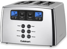 
                        
                          Muat gambar ke penampil Galeri, Cuisinart Touch to Toast Leverless toaster, 4-Slice, Brushed Stainless Steel - JOY2ESpree
                        
                      