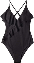 
                        
                          Muat gambar ke penampil Galeri, CUPSHE Women's One Piece Swimsuit Ruffle Wrap Textured Beach Swimwear Bathing Suits
                        
                      
