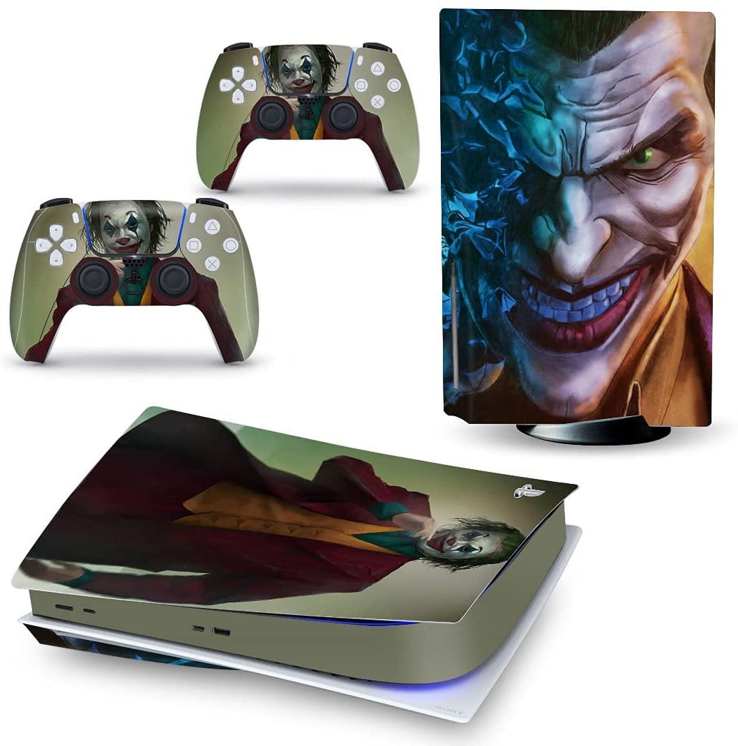 Mmoptop PS5 Skin Venom for Playstation 5 Disc Edition with Console and Dualsense Controller Full Set - JOY2ESpree