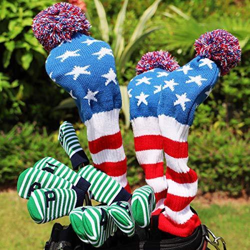 Golf Club Head Covers,Golf Driver Covers Golf Fairway Wood Cover Hybrid Cover - JOY2ESpree