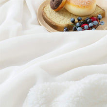 
                        
                          Load image into Gallery viewer, Bedsure Sherpa Fleece Blanket Throw Size Navy Lightweight Super Soft Cozy Luxury Bed Blanket Microfiber
                        
                      