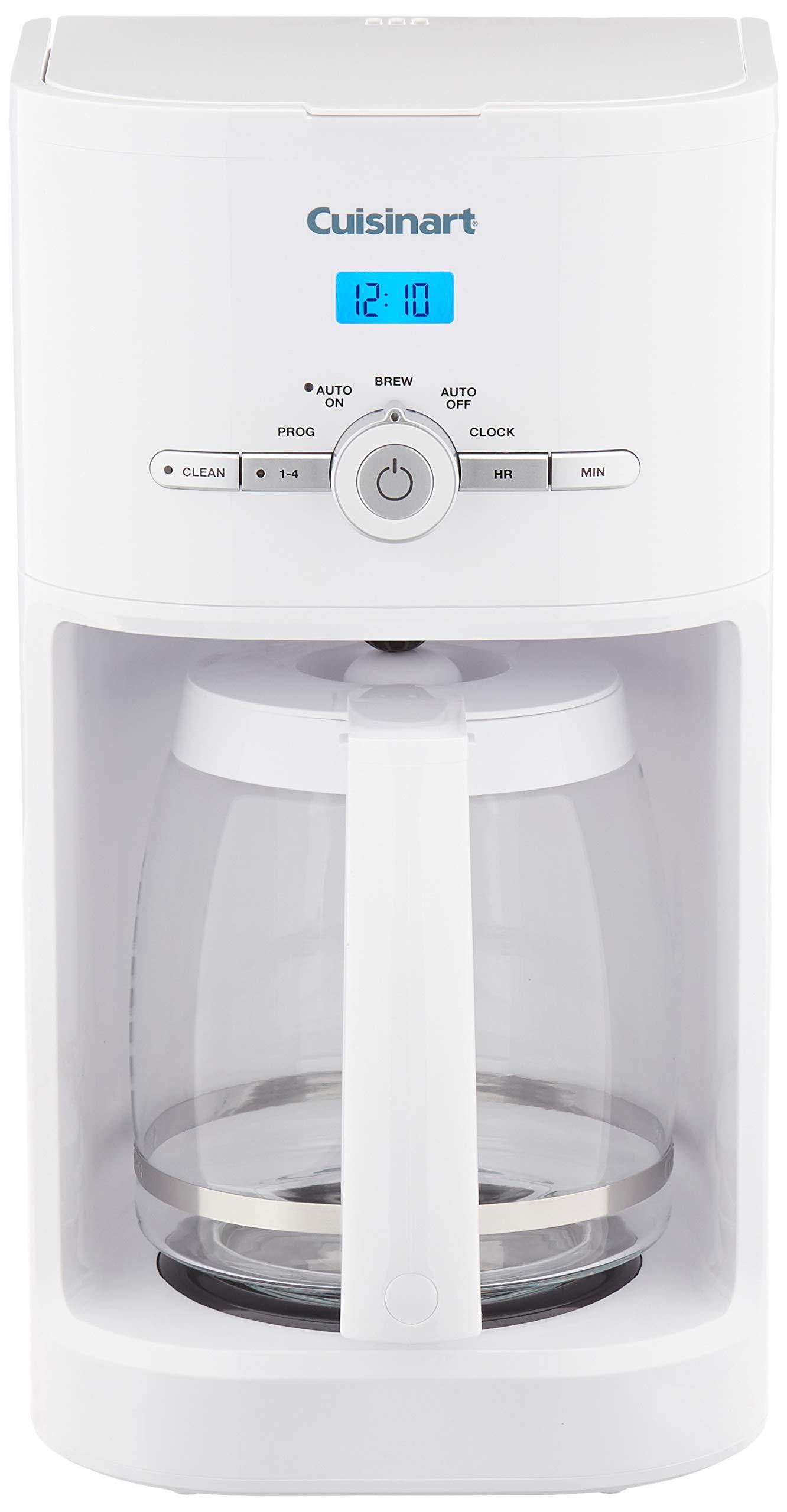 Cuisinart DCC-1120 12-Cup Classic Programmable Coffeemaker, white - JOY2ESpree