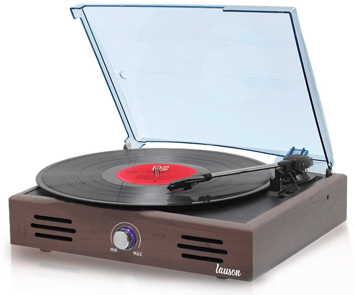 Lauson JTF536 Record Player, Turntable USB for Vinyl Records 3 Speed - JOY2ESpree