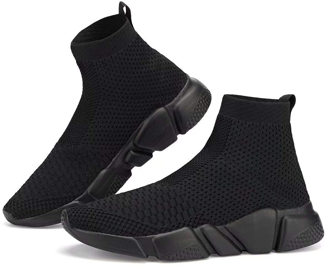 Voxge Men's and Women's Sock Sneakers Lightweight Breathable Athletic Running.