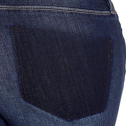 Jag Jeans Women's Mera Skinny Ankle Jean with Laser Detail in Platinum Denim
