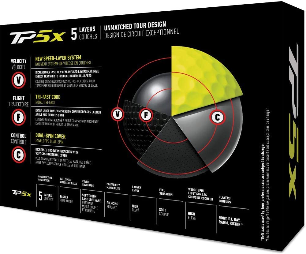 TaylorMade TP5x Golf Balls
