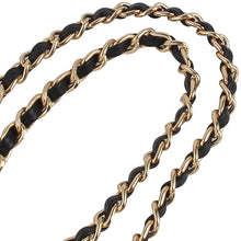 
                        
                          Load image into Gallery viewer, kilofly 2pc Gold Plated Faux Leather Removable Clutch Chain Shoulder Straps Set
                        
                      