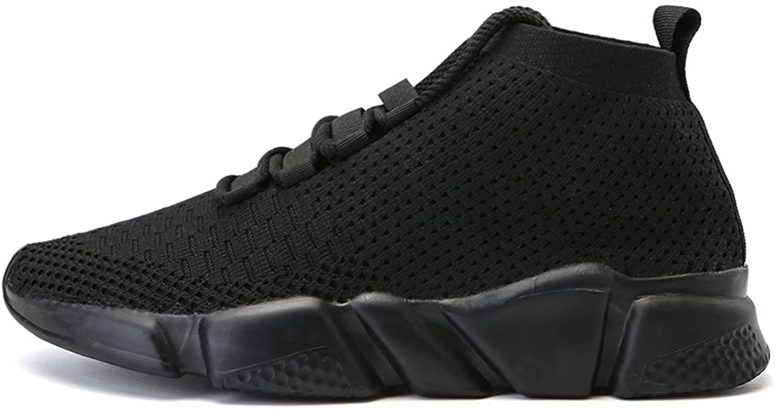 Mevlzz Mens Casual Athletic Sneakers Knit Running Shoes Tennis Shoe for Men Walking Baseball Jogging