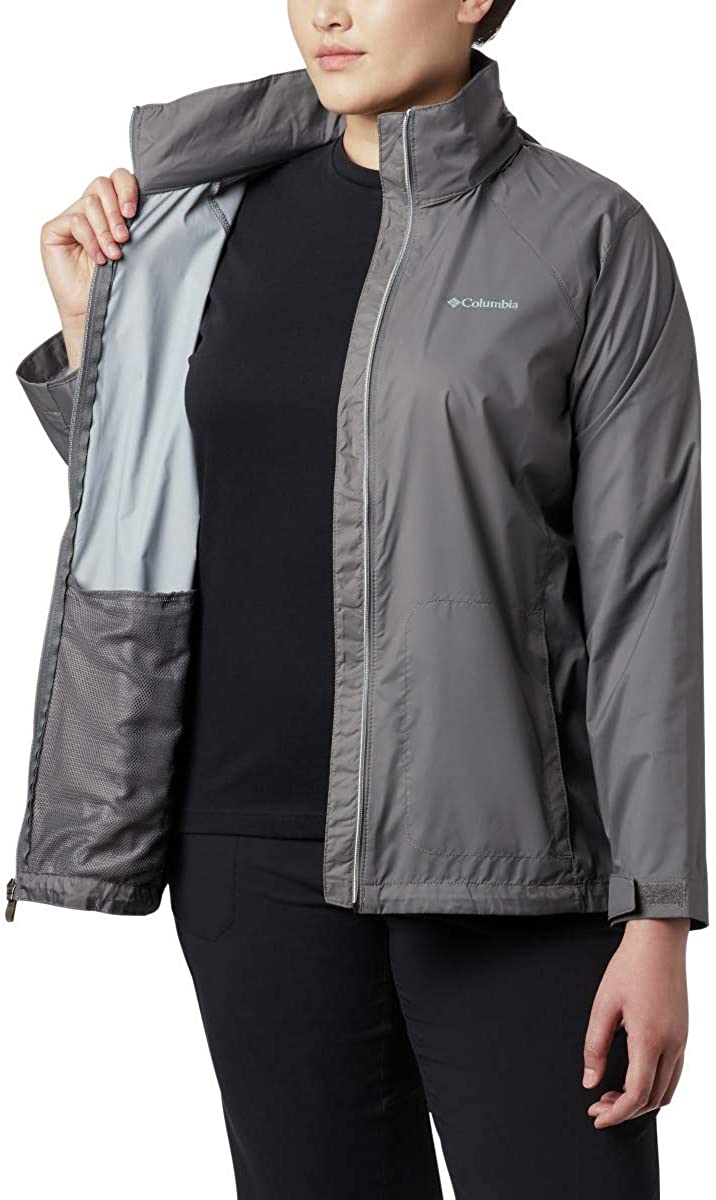 Columbia Women's Switchback Iii Adjustable Waterproof Rain Jacket