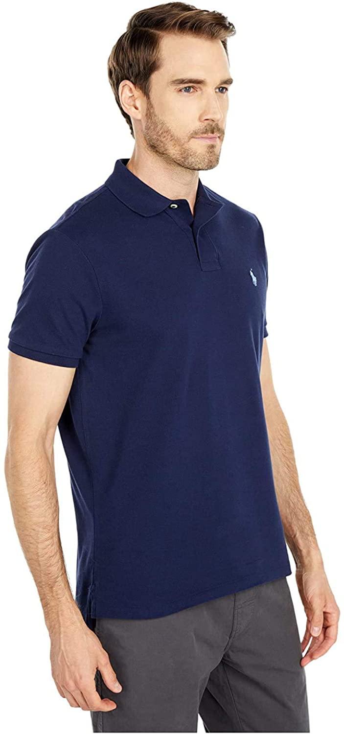 Polo RL Men's Custom Slim Fit Mesh Pony Shirt