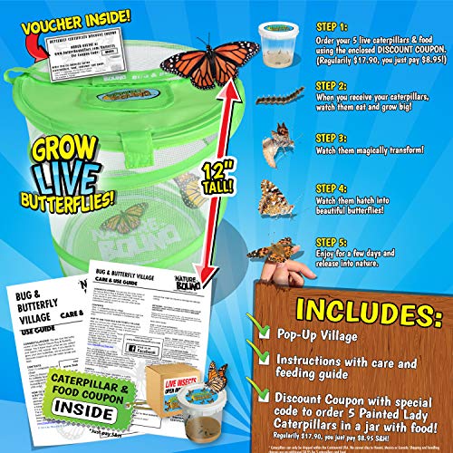 Nature Bound Butterfly Growing Habitat Kit - JOY2ESpree