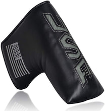 
                        
                          गैलरी व्यूवर में इमेज लोड करें, Big Teeth Golf Blade Putter Cover Head Covers Club Protector Magnetic Bar Closure USA Pattern for Scotty Cameron Taylormade Odyssey - JOY2ESpree
                        
                      