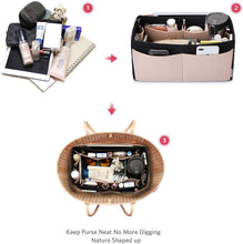 
                        
                          Cargar imagen en el visor de la galería, Felt Purse Organizer, Bag in Bag Organizer For Tote &amp; Handbag Speedy Neverfull, Medium Large Extra Large
                        
                      