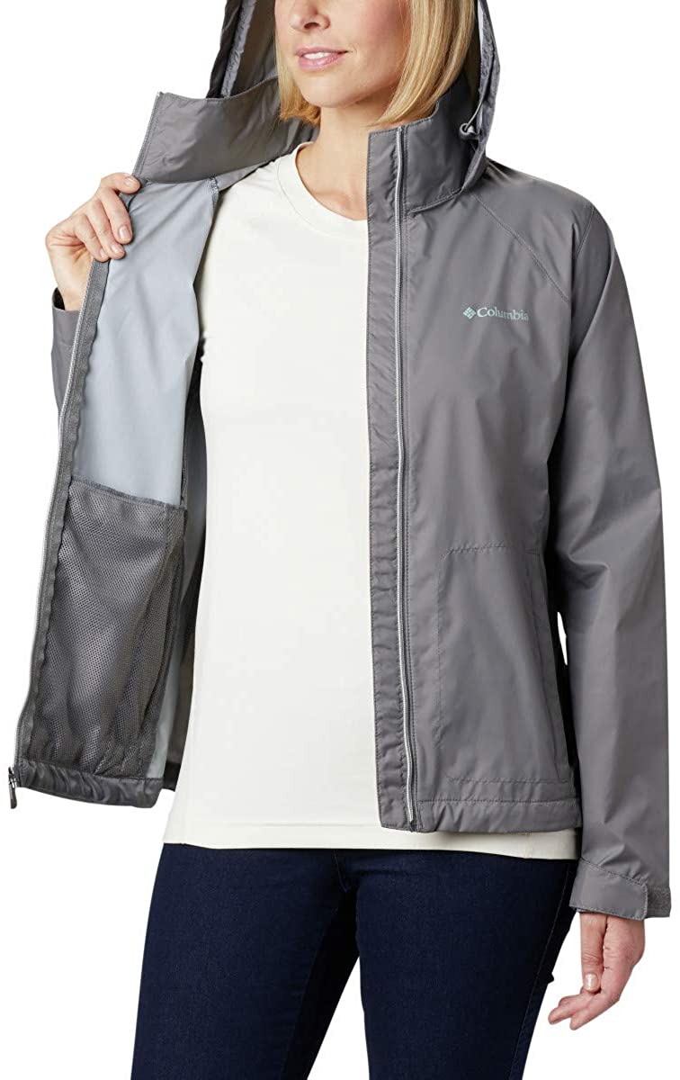Columbia Women's Switchback Iii Adjustable Waterproof Rain Jacket