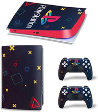 
                        
                          Load image into Gallery viewer, Decals Cover Whole Body Skin Protector for PS5 Playstation 5 Console Wrap Sticker Skin with 2 Wireless DualSense Controller Decal - JOY2ESpree
                        
                      