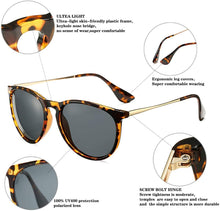 
                        
                          Muat gambar ke penampil Galeri, SUNGVG Polarized Sunglasses for Women Classic Round Retro Sun Glasses - JOY2ESpree
                        
                      