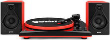 
                        
                          Muat gambar ke penampil Galeri, Gemini Sound TT-900 Series Stereo Belt Drive Turntable Sound System Set, 3 Speed Vinyl Record Bluetooth Player with Dual 50W Watts Speakers, Black/Red - JOY2ESpree
                        
                      