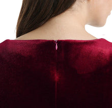 
                        
                          Load image into Gallery viewer, YHINTLFS Women Velvet Party Dress Long Sleeve V-Neck Wrap Mini Dress
                        
                      