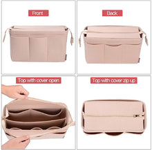 
                        
                          画像をギャラリービューアに読み込む, Purse Organizer Insert, Bag Organizer with NEW Detachable Zipper cover, fits Speedy Neverful, St Lious, Tote, 5 Size
                        
                      
