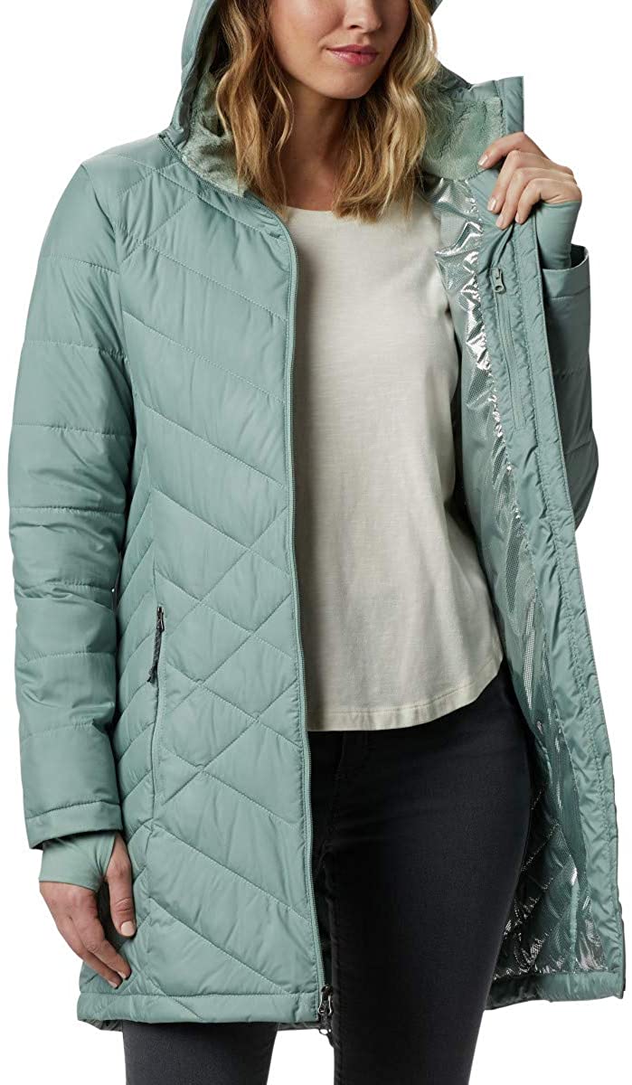 Columbia Womens Heavenly Long Hooded Jacket