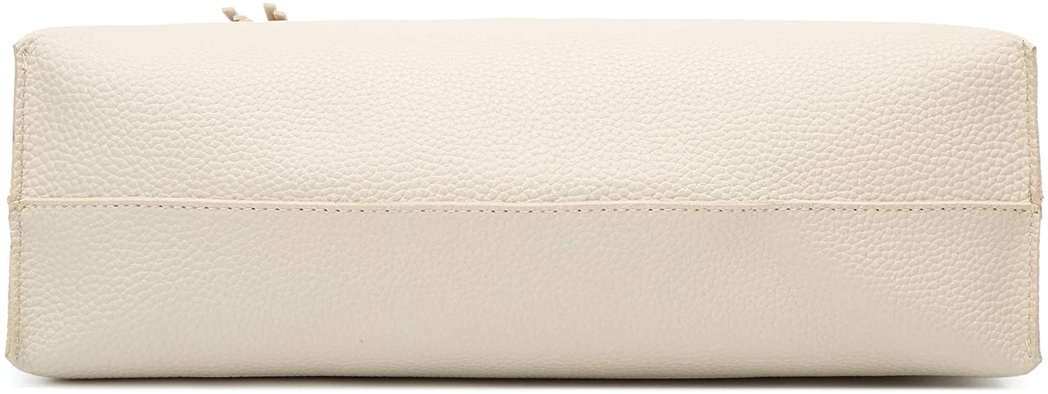 Women's Soft Faux Leather Tote Shoulder Bag from Dreubea, Big Capacity Tassel Handbag