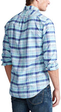 
                        
                          Load image into Gallery viewer, Ralph Lauren Mens Logo Button-Down Dress Shirt
                        
                      