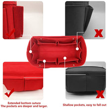 
                        
                          將圖片載入圖庫檢視器 Felt Purse Organizer Insert Bag organizer Multi Pocket Bag in Bag Organizer Shaper
                        
                      