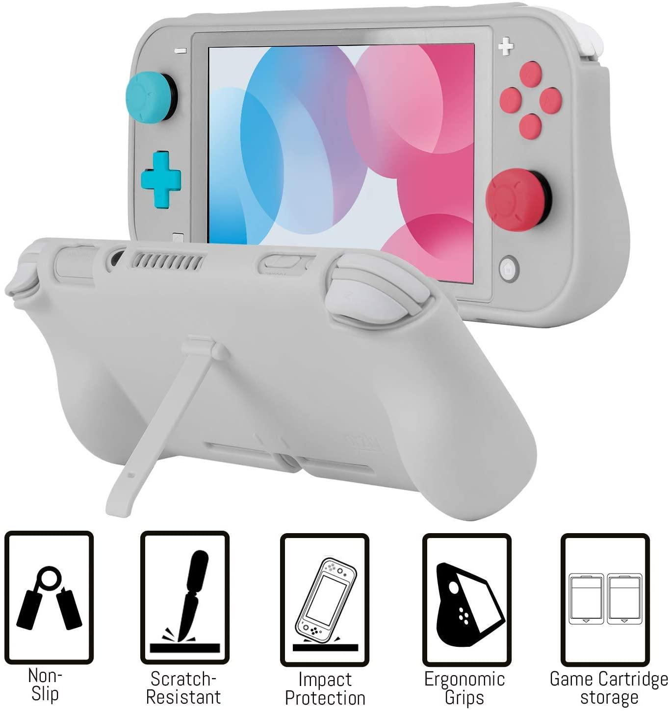 Orzly Accessories Bundle Compatible for use with Nintendo Switch Lite - JOY2ESpree
