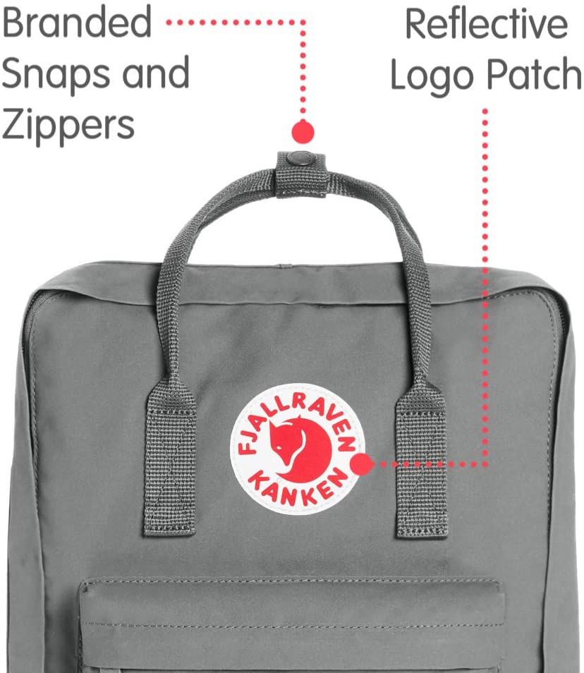 Fjallraven, Kanken Classic Backpack for Everyday, Ox Red