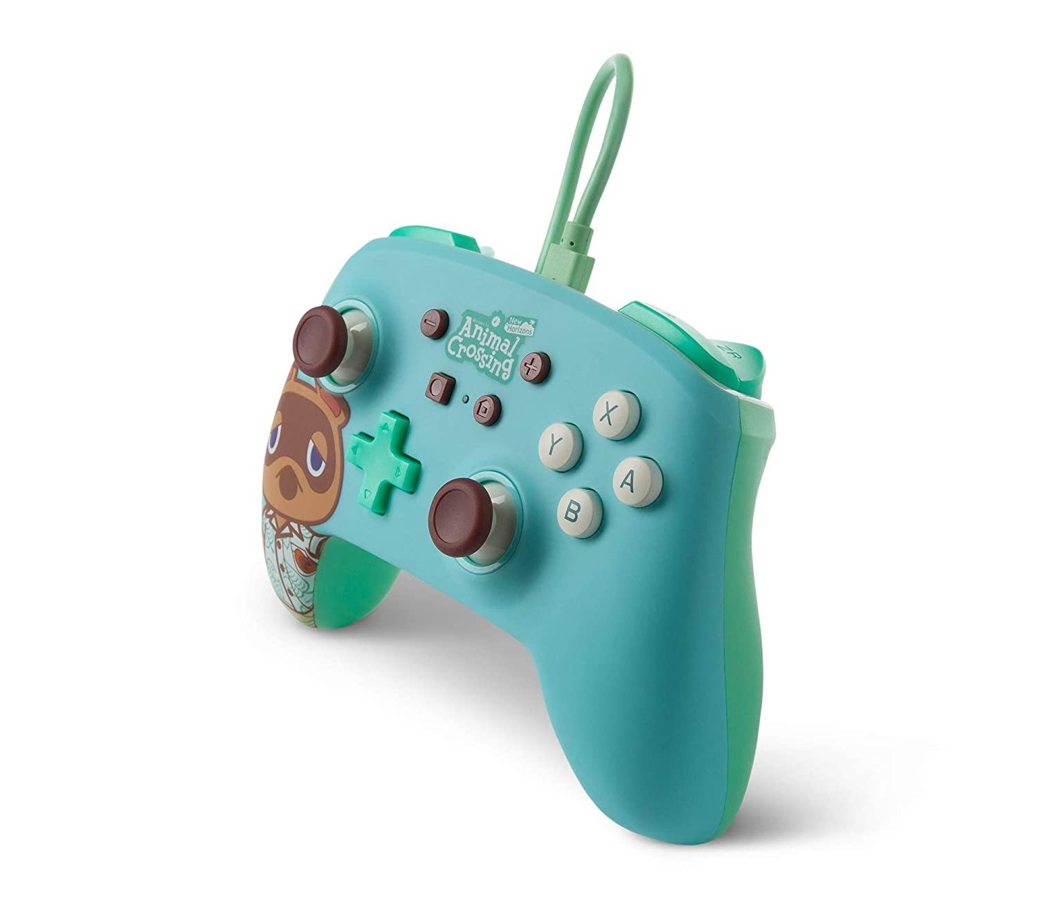 PowerA Enhanced Wired Controller for Nintendo Switch - Mario White, Gamepad, Wired Video Game Controller, Gaming Controller - Nintendo Switch - JOY2ESpree