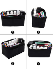 
                        
                          Cargar imagen en el visor de la galería, Felt Purse Organizer Insert Zipper Pocket with Two Removeable Bottle Holder
                        
                      
