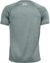 
                        
                          Load image into Gallery viewer, Under Armour Boys' Tech Split Logo Hybrid T-Shirt - JOY2ESpree
                        
                      