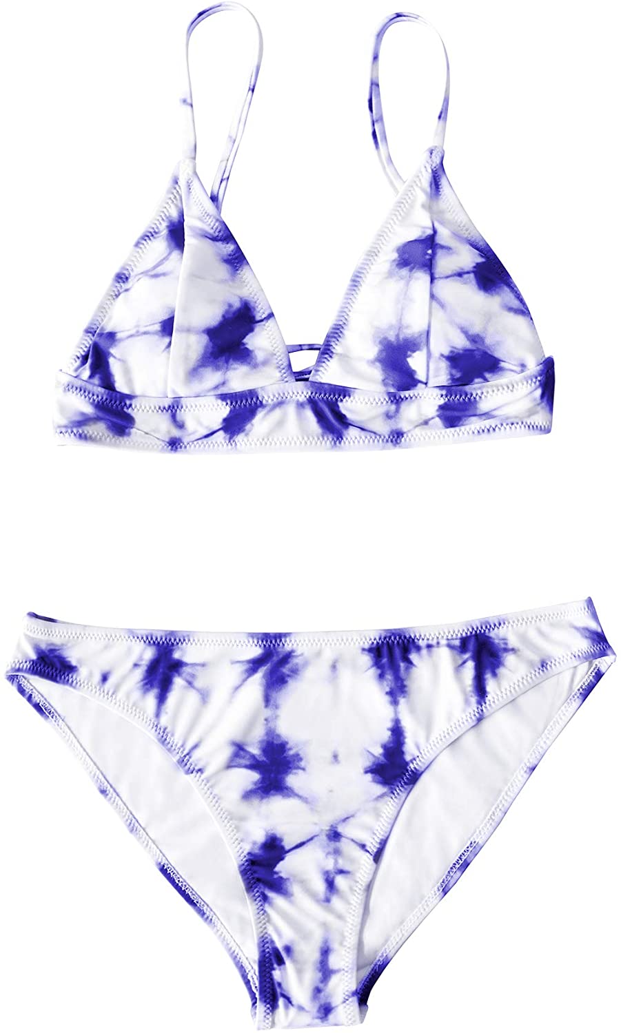 CUPSHE Women's Bikini Triangle Sexy Lace Up Two Piece Bathing Suit