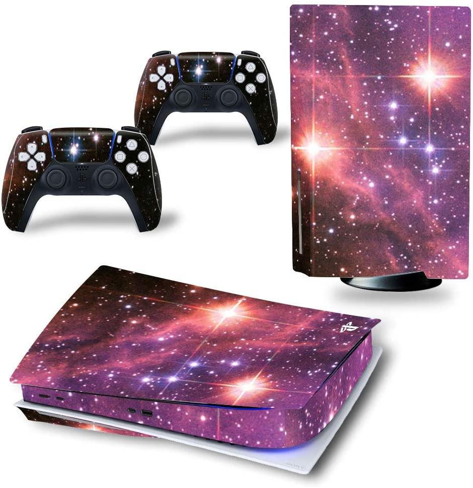 PS5 Console and Controllers Skin for Playstation 5 Disk Version - JOY2ESpree