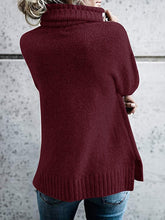 
                        
                          Muat gambar ke penampil Galeri, FISACE Womens Solid Round Neck Oversized Turtleneck Full Sleeve Knitted Sweater Pullover
                        
                      