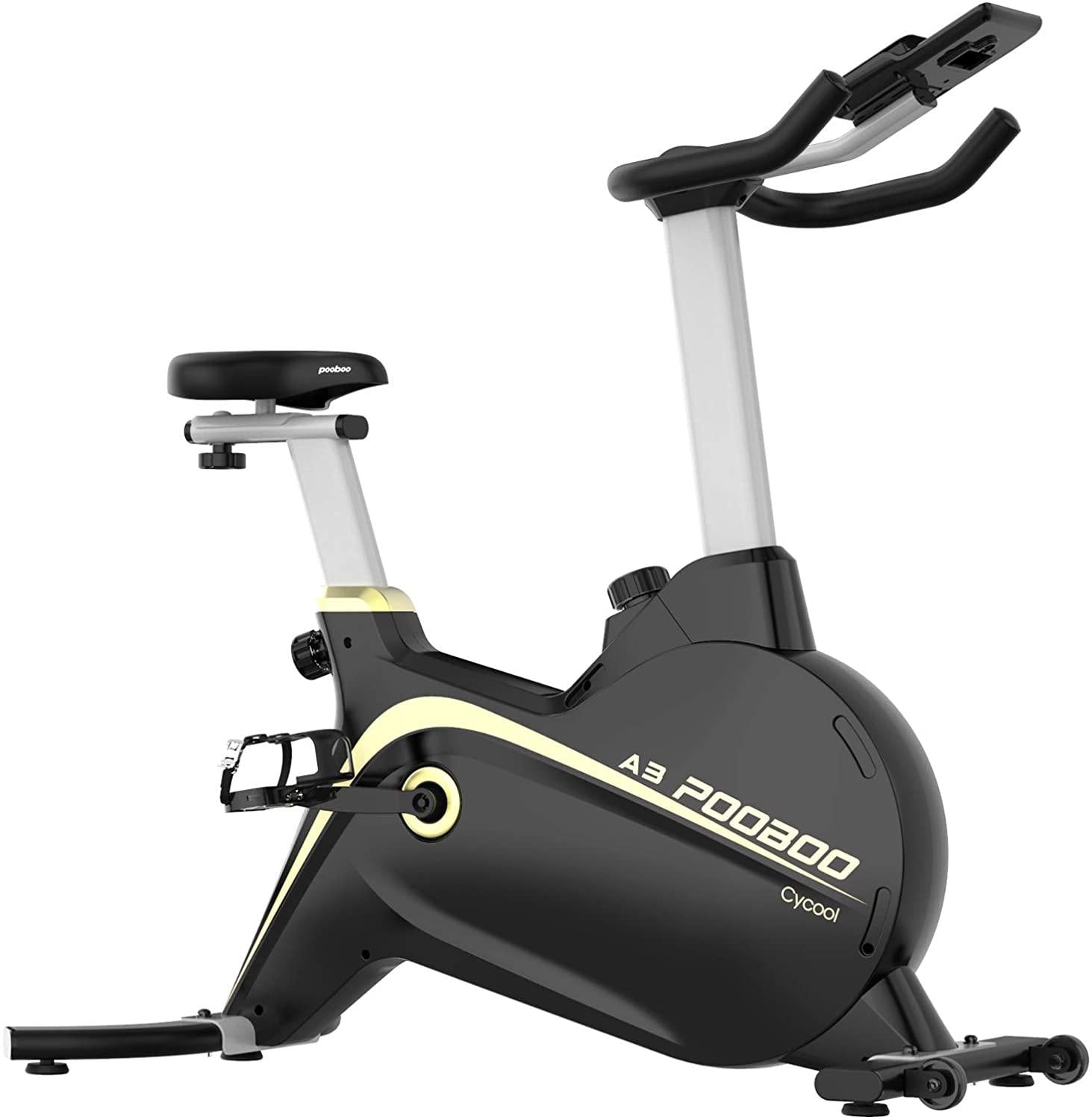 Cycool Exercise Bike Stationary Bike with Adjustable Magnetic Resistance All-Inclusive Flywheel Indoor Cycling Bike - JOY2ESpree