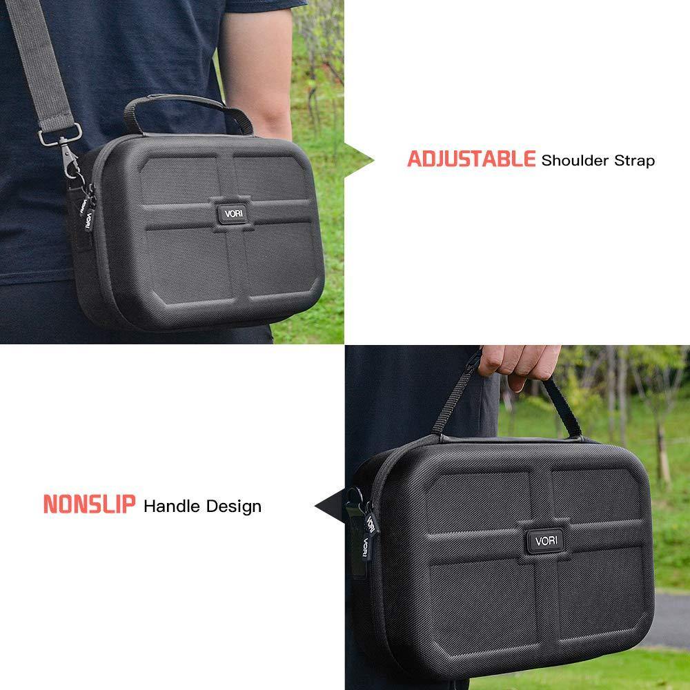 Carrying Case for Nintendo Switch, VORI Travel Games Storage Bag for Nintendo Switch Console & Accessories, Army Green - JOY2ESpree