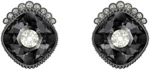 
                        
                          Load image into Gallery viewer, Swarovski Black Baroque Stud Pierced Earrings - JOY2ESpree
                        
                      