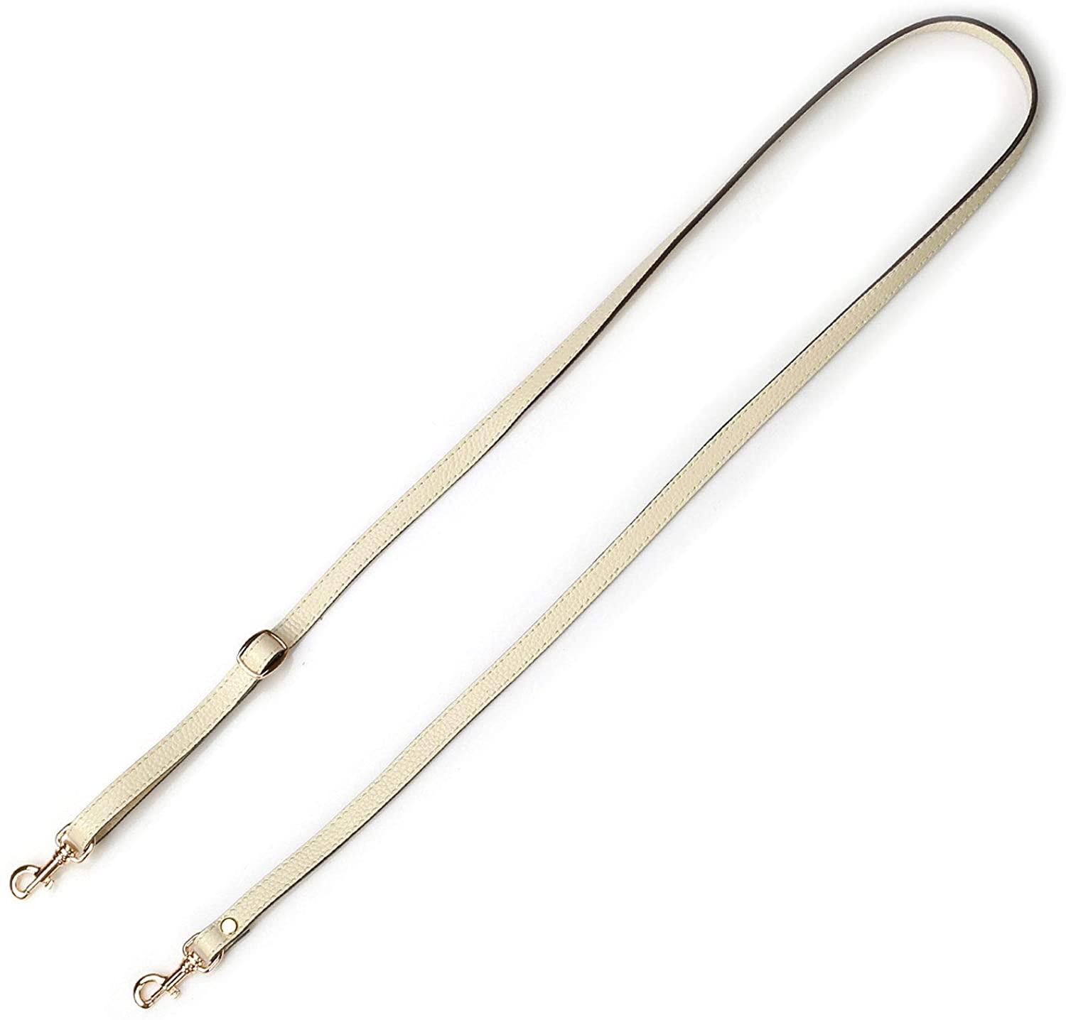 VanEnjoy Adjustable Genuine Leather Crossbody Straps Replacement - Width 1/2“, Length 25”-51”