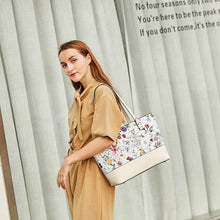 
                        
                          Load image into Gallery viewer, Women Fashion Handbags Wallet Tote Bag Shoulder Bag Top Handle Satchel Purse Set 4pcs
                        
                      