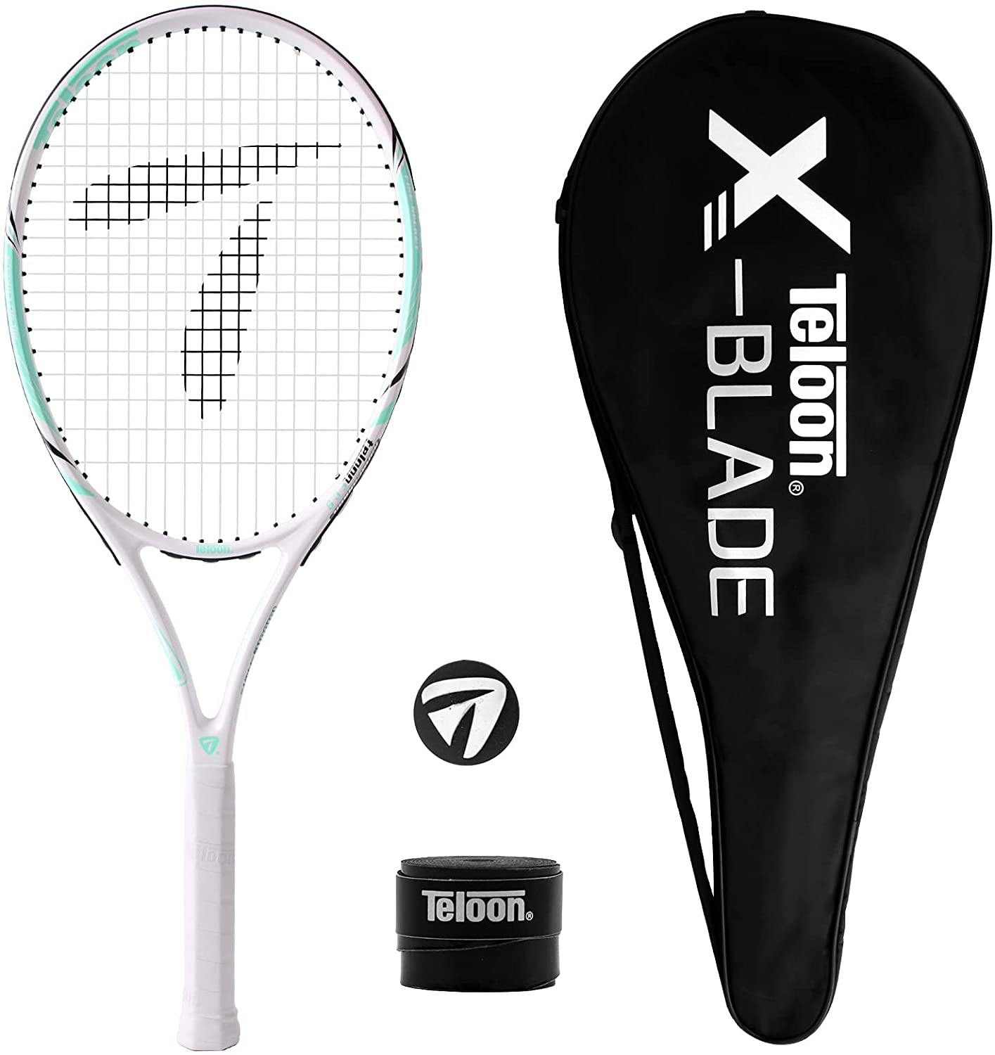 Teloon Recreational Adult Tennis Rackets-27 inch Tennis Racquet for Men and Women College Students Beginner Tennis Racket. - JOY2ESpree