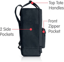 
                        
                          Load image into Gallery viewer, Fjallraven, Kanken Classic Backpack for Everyday, Ox Red
                        
                      