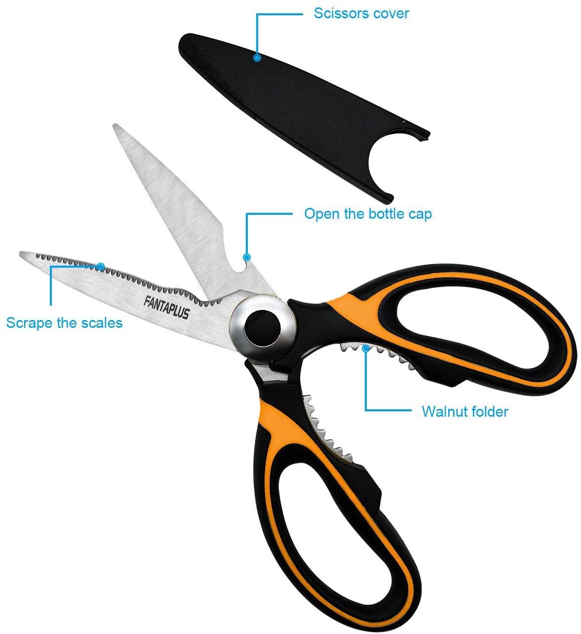 FANTAPLUS Kitchen Shears,Premium Heavy Duty Scissors - JOY2ESpree