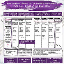 
                        
                          Cargar imagen en el visor de la galería, Law of Attraction Planner - Undated Deluxe Weekly, Monthly Planner
                        
                      