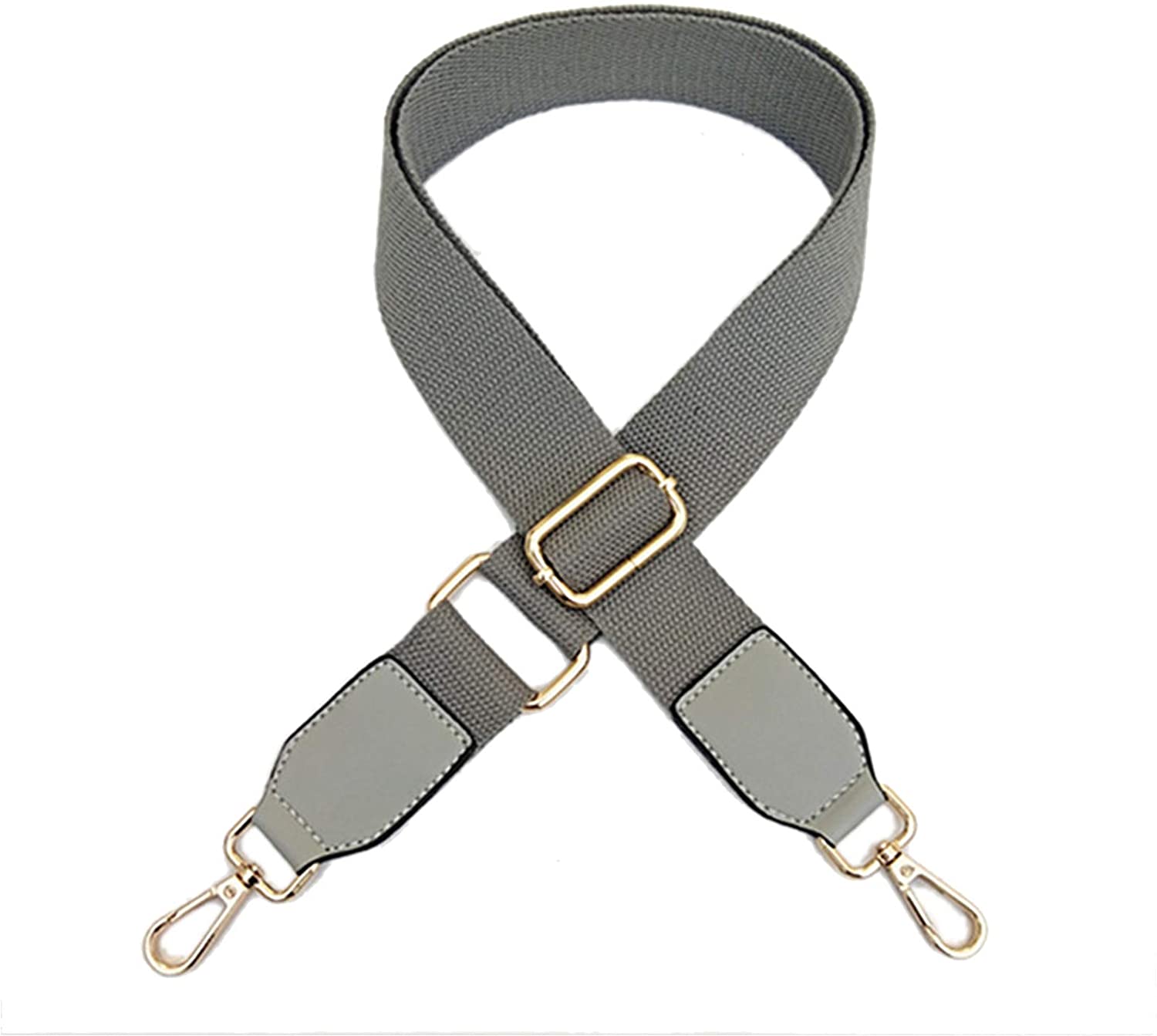 Beacone Wide Purse Strap Adjustable Canvas Replacement Crossbody Handbag Shoulder Bag Strap