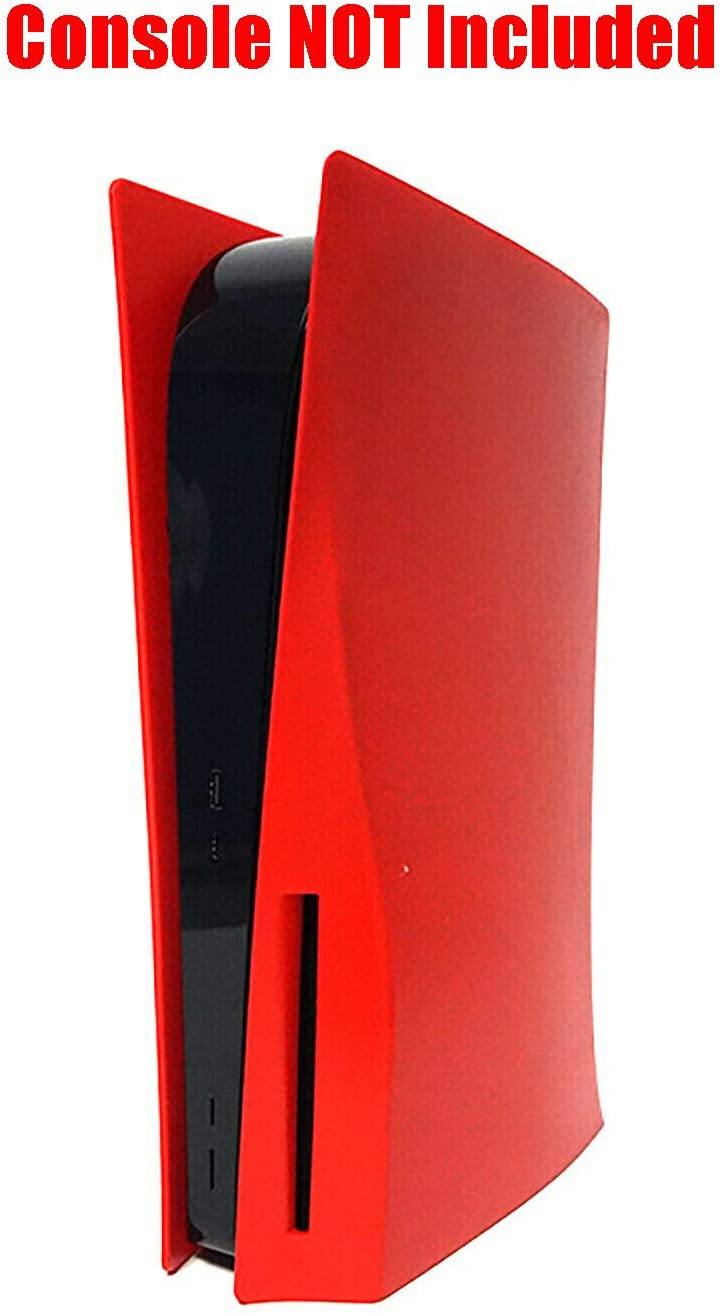 gotor Hard Shell Protective Case Skin Cover Housing Replacement for Playstation 5 PS5 Disk Console (Playstation 5 Disc Version, Black) - JOY2ESpree