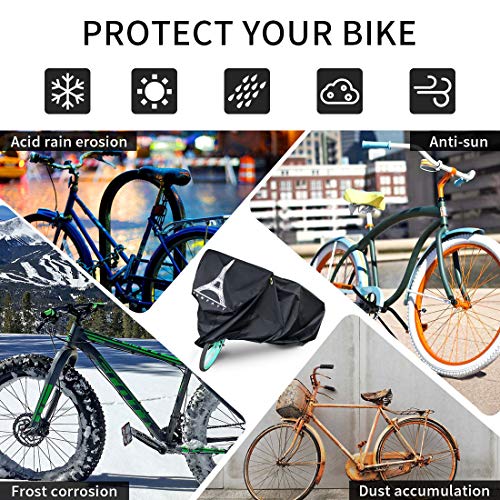 Bike Covers Outdoor Storage Waterproof,Bicycle Cover Waterproof Outdoor,210D Tear-Proof